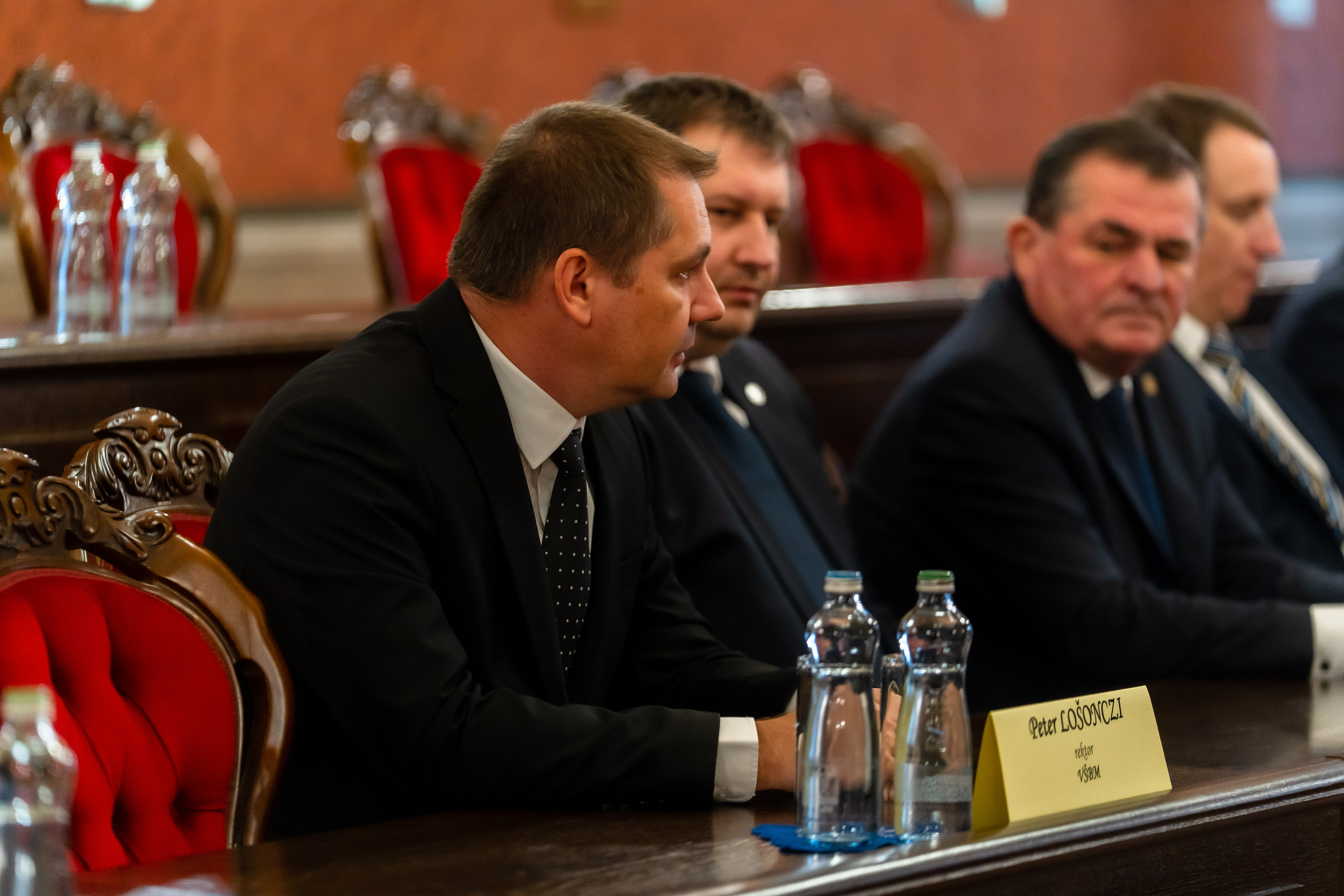 prijatie rektorov univerzit mesta Kosice a riaditelov nemocnic-21